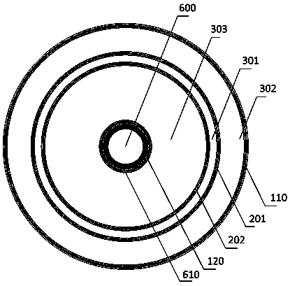 A sprinkler head for mocvd equipment