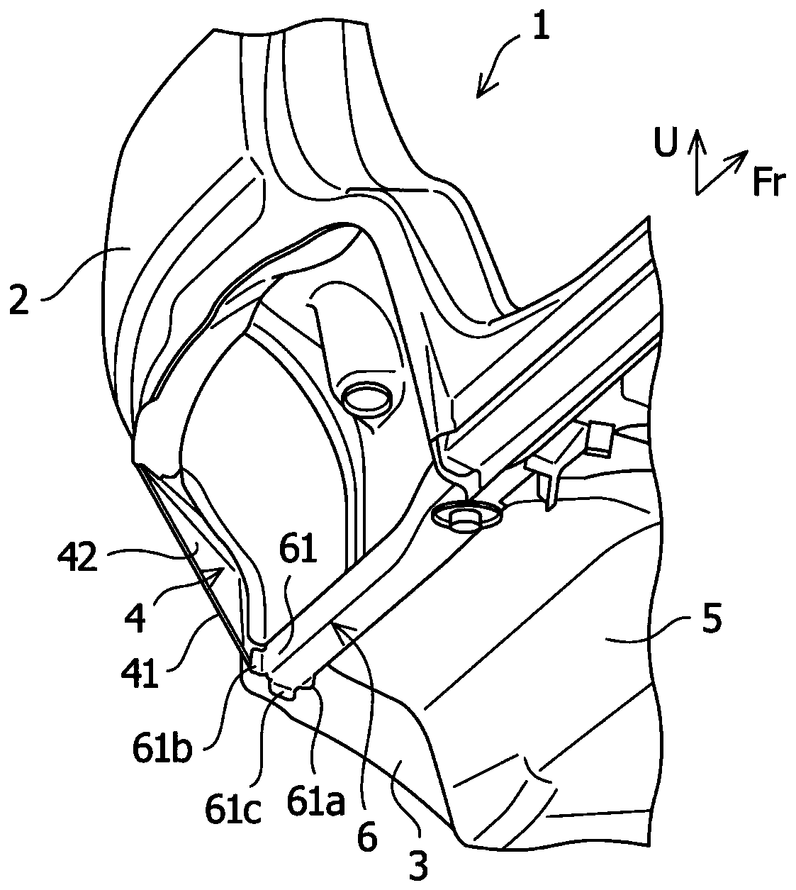 vehicle rear structure