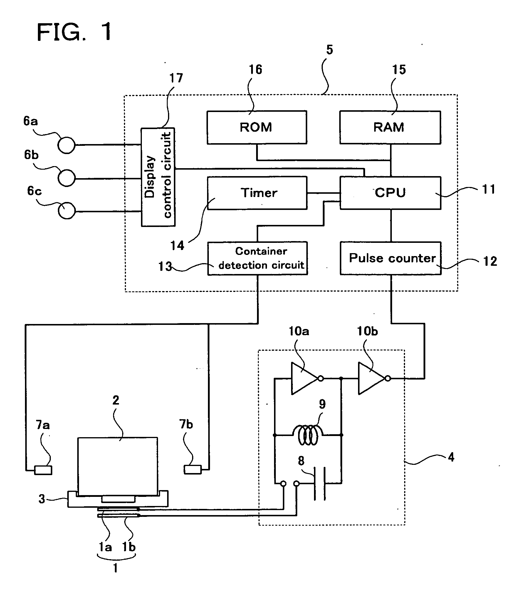 Device for judging types of liquid in container and control method therefor