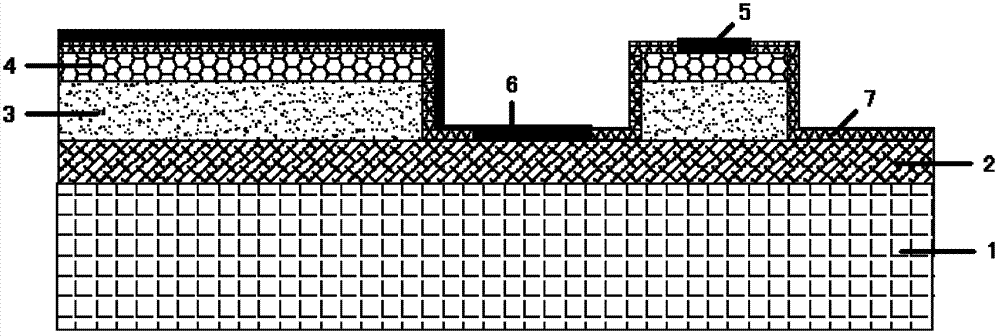 Manufacture method of table surface type indium gallium arsenic detector