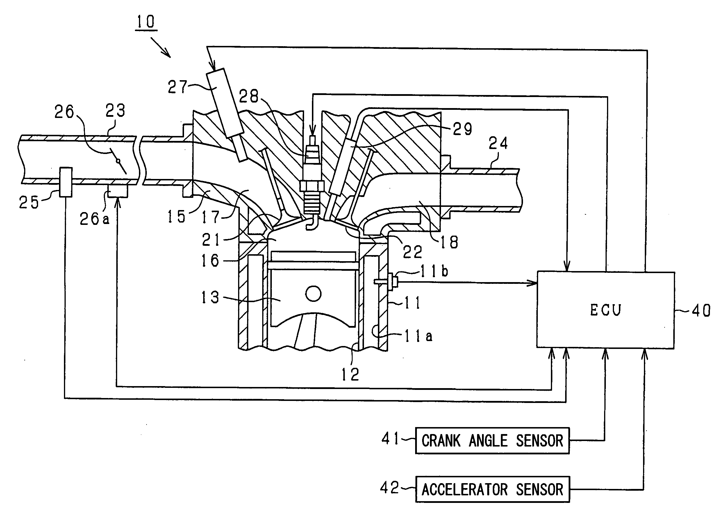 Engine control, fuel property detection and determination apparatus, and method for the same