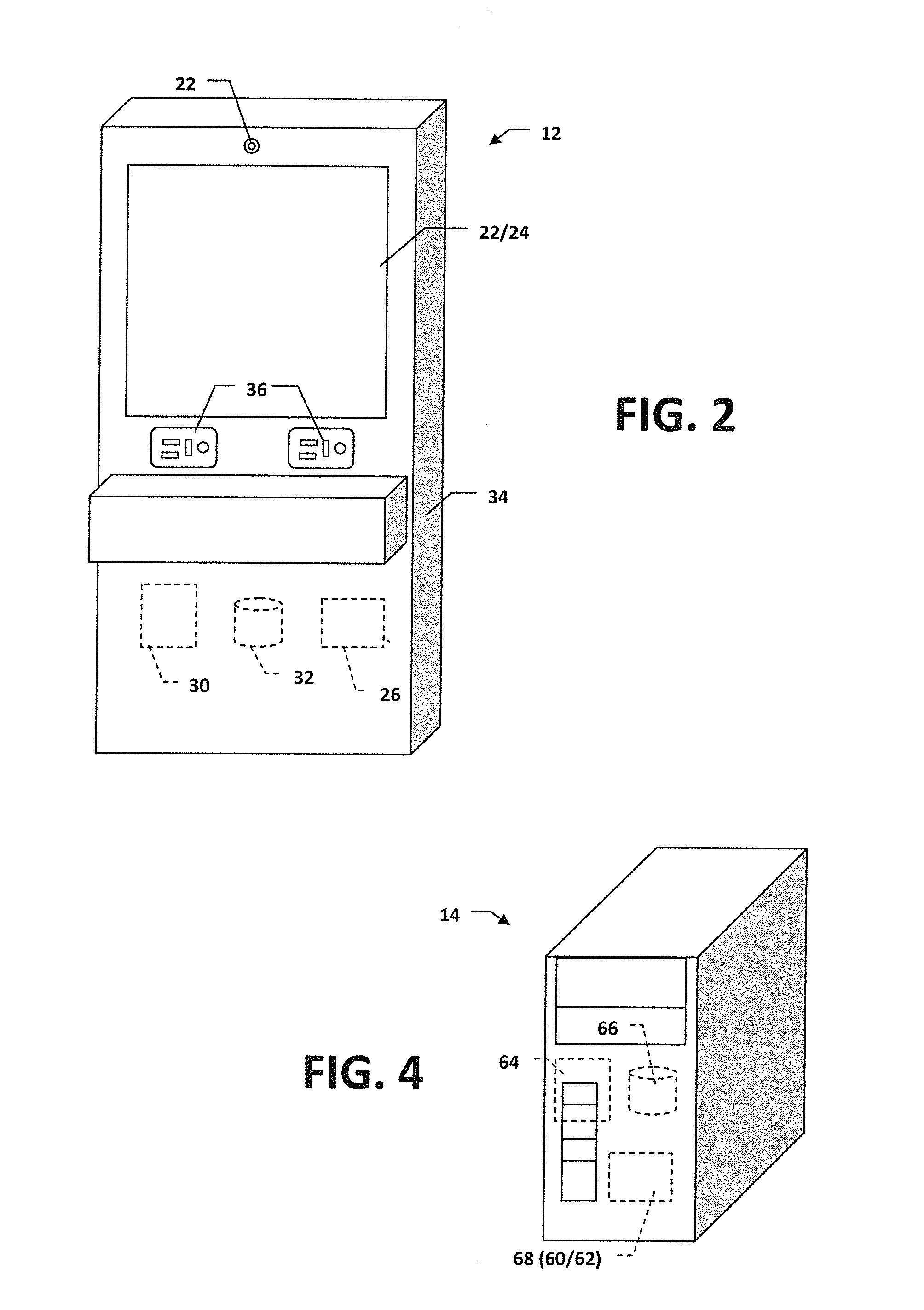 Computer kiosk and related systems and methods