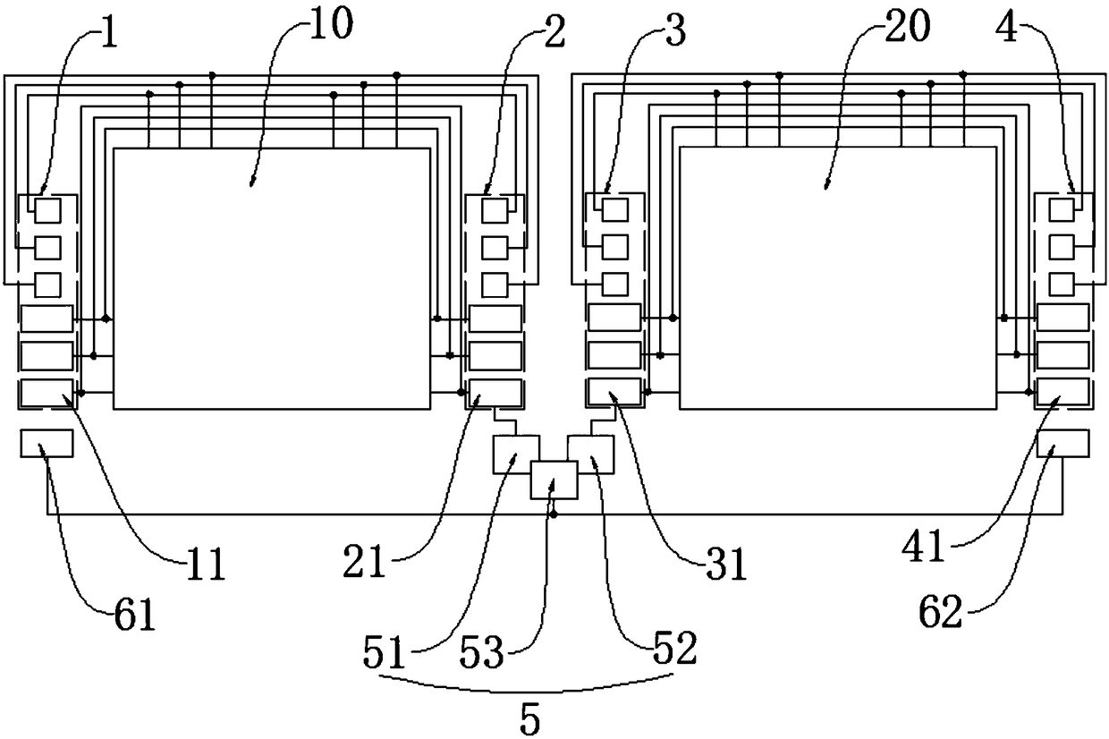 Liquid crystal light alignment circuit and liquid crystal panel