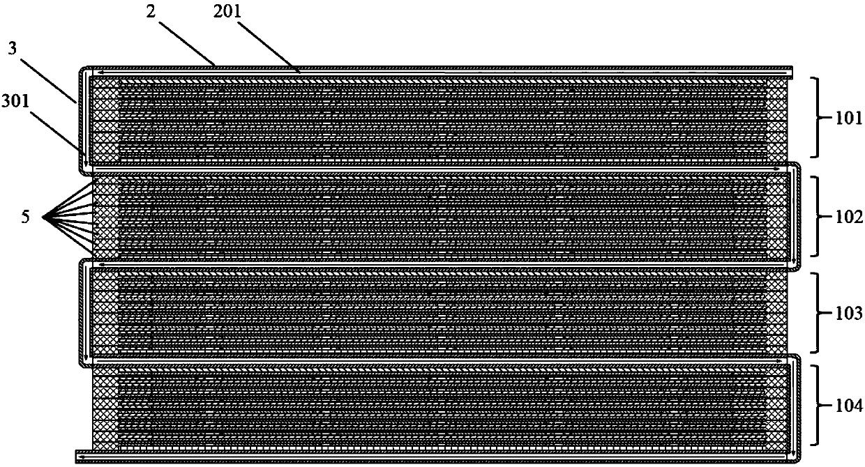 Thermal equilibrium type bipolar cell stack