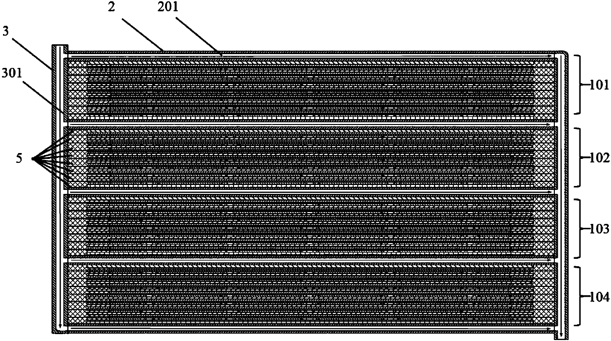 Thermal equilibrium type bipolar cell stack