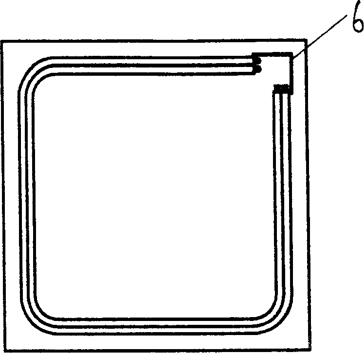 Composite tube type heat exchanger built from close annular fins