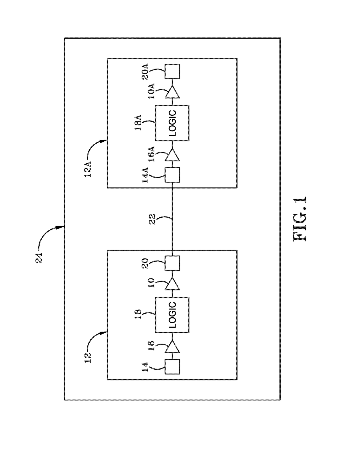 Extended voltage range coldspare tolerant off chip driver