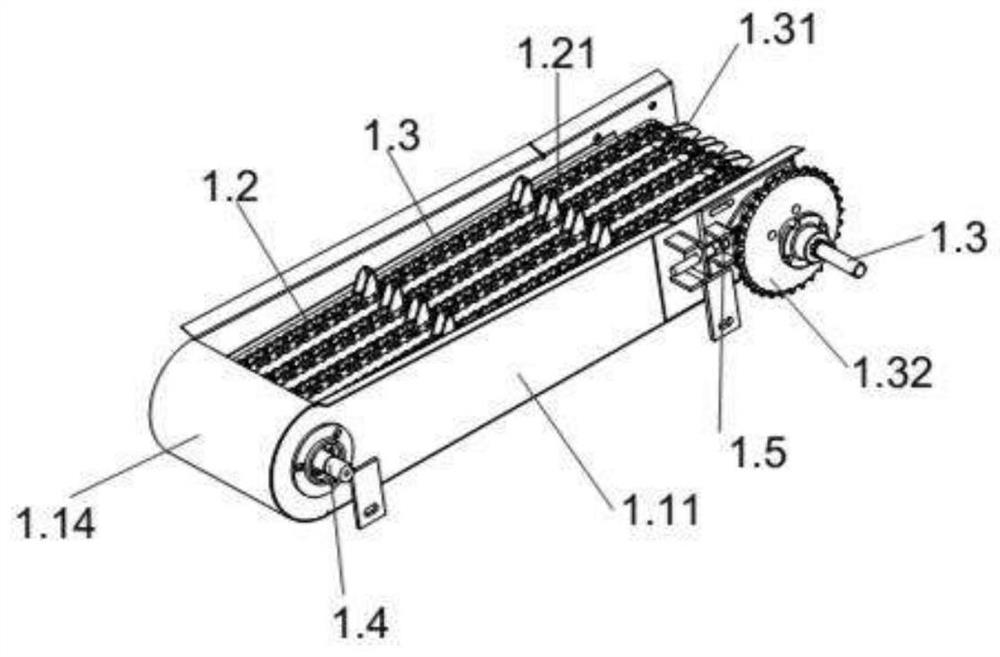 Ear lifting system of stalk and ear harvesting type corn harvester