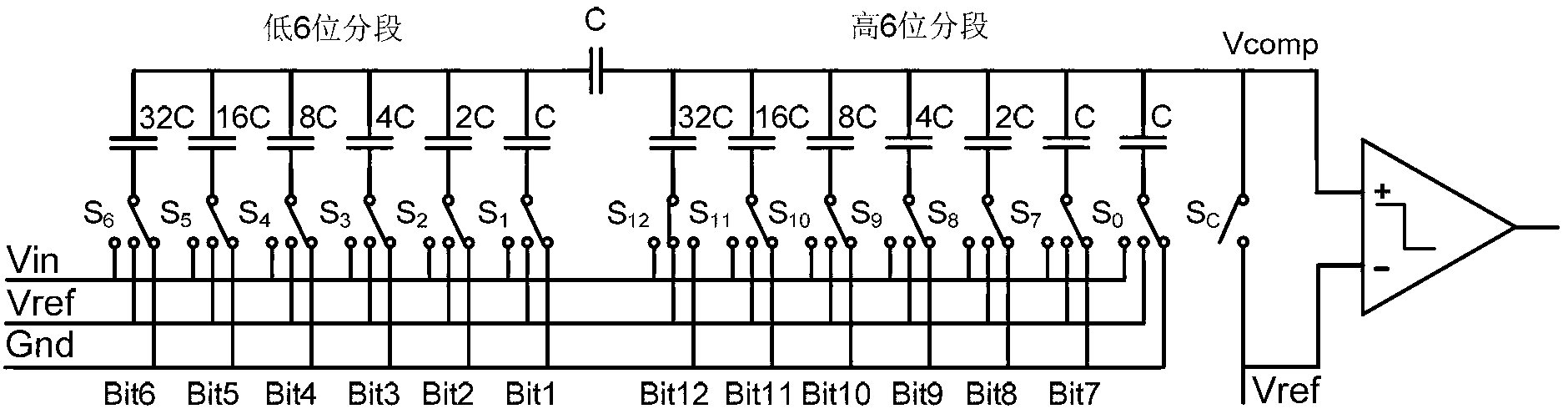 Successive approximation type analog/digital converter