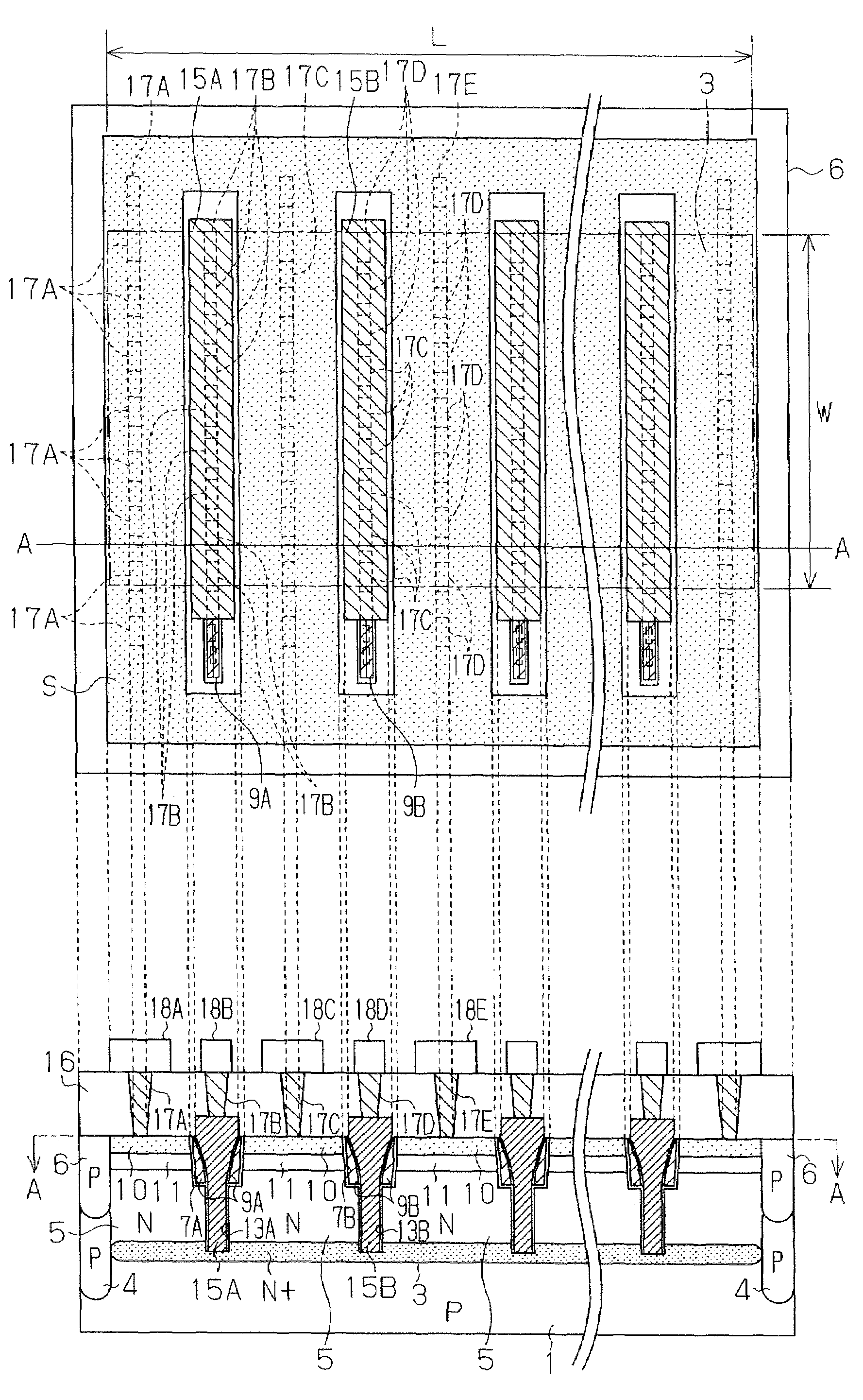 Semiconductor device comprising buried wiring layer