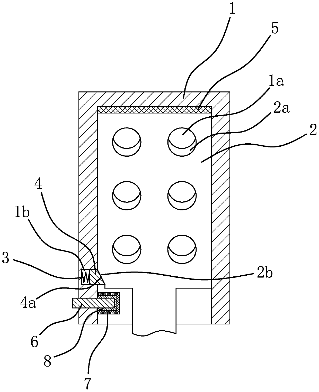 Locking Mechanism in Batch Grabbing Device for Special Gas Cylinders