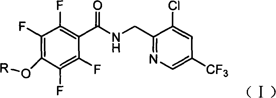 Tetrafluorophenoxy nicotinamide compound as well as preparation method and application thereof for sterilizing