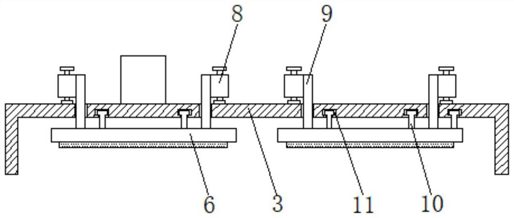 Economic management data analysis and comparison display device