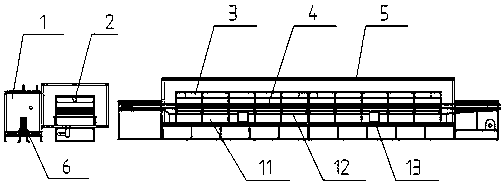 Saltwater spraying and quick-freezing device