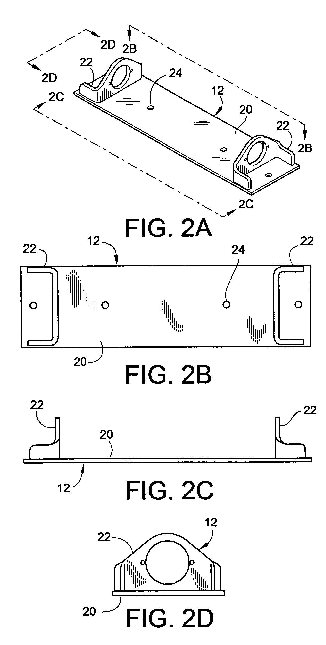 Adjustable motorcycle securing device