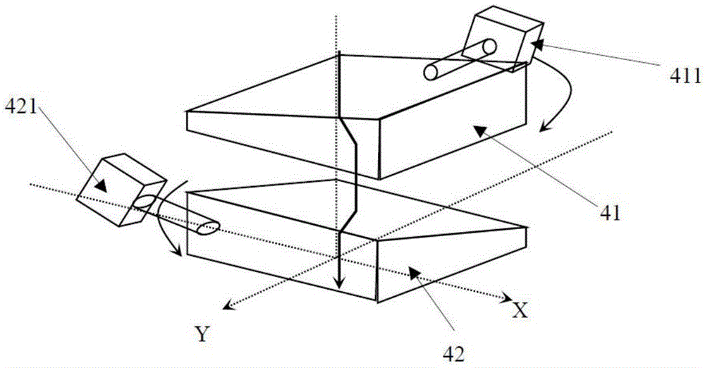 High-quality conicity-controllable drilling machining device and method