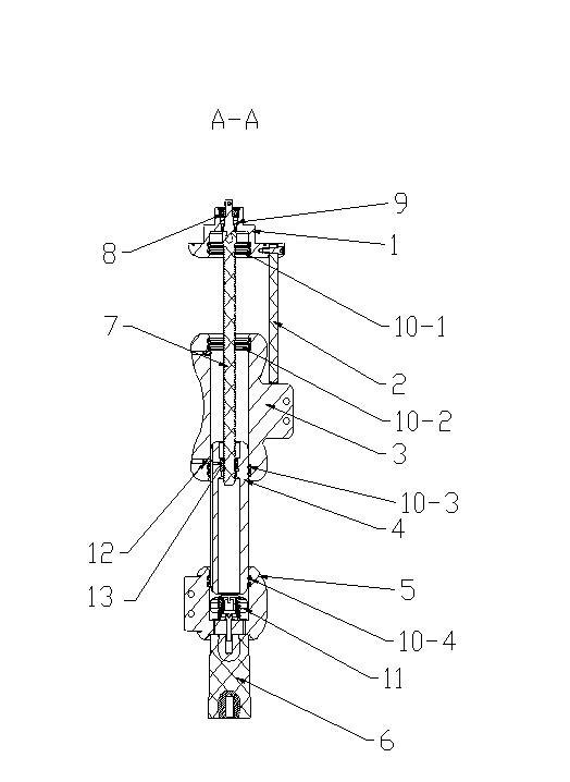 A three-position isolating switch