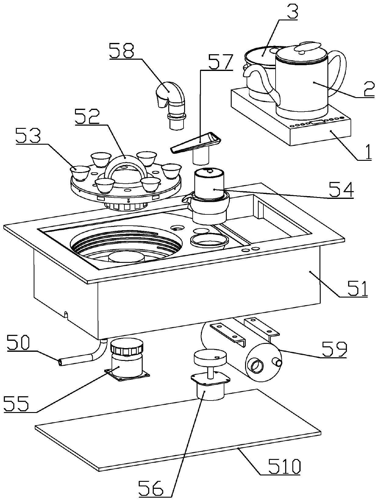 A smart tea set