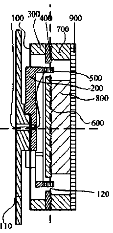 Dual-positioning type bone conduction loudspeaker device