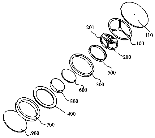 Dual-positioning type bone conduction loudspeaker device