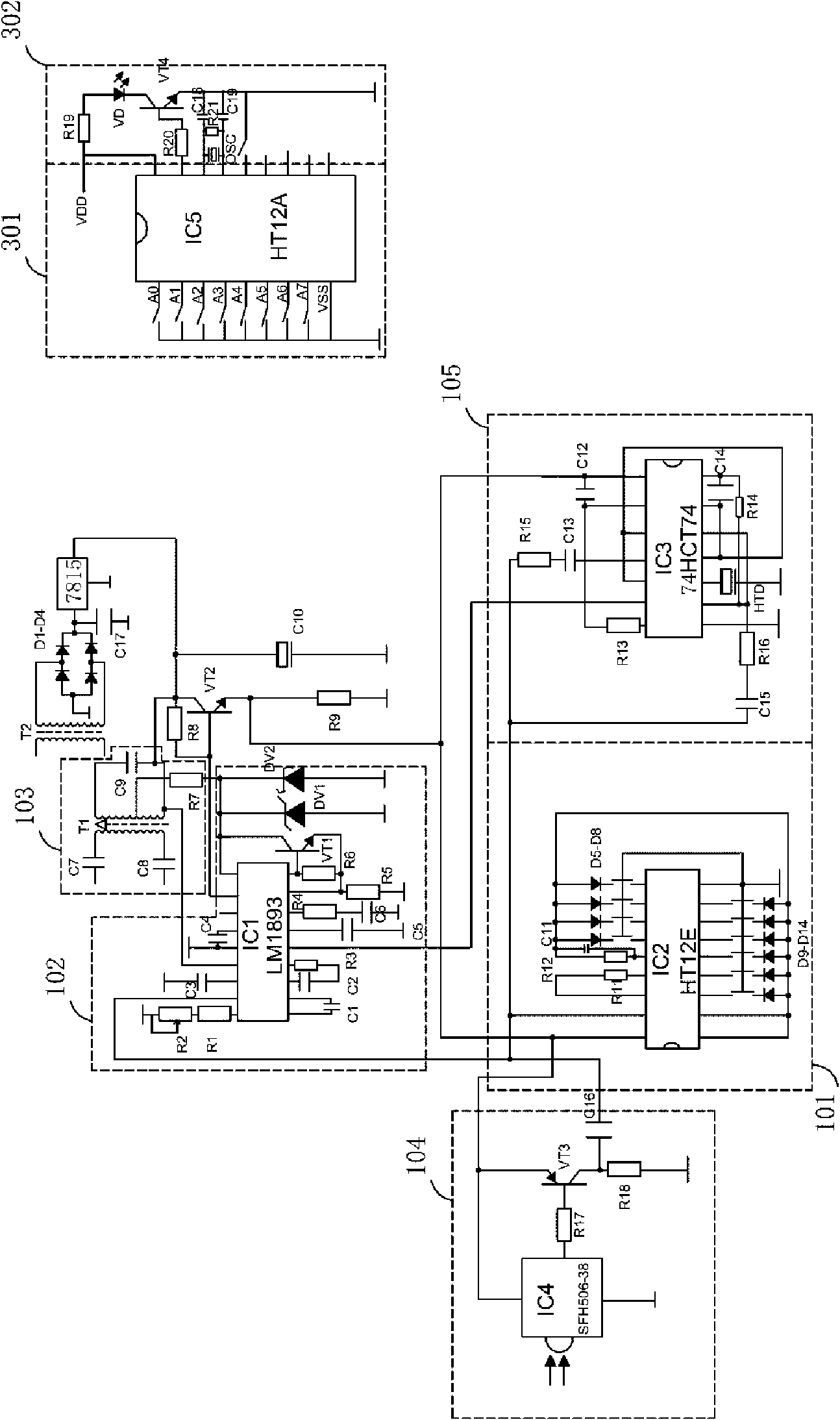 Line-pass digital switch