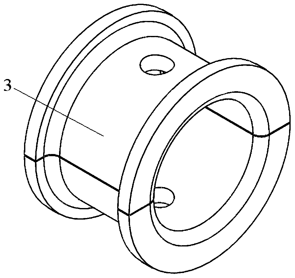 A device for resetting spiral armored steel wire