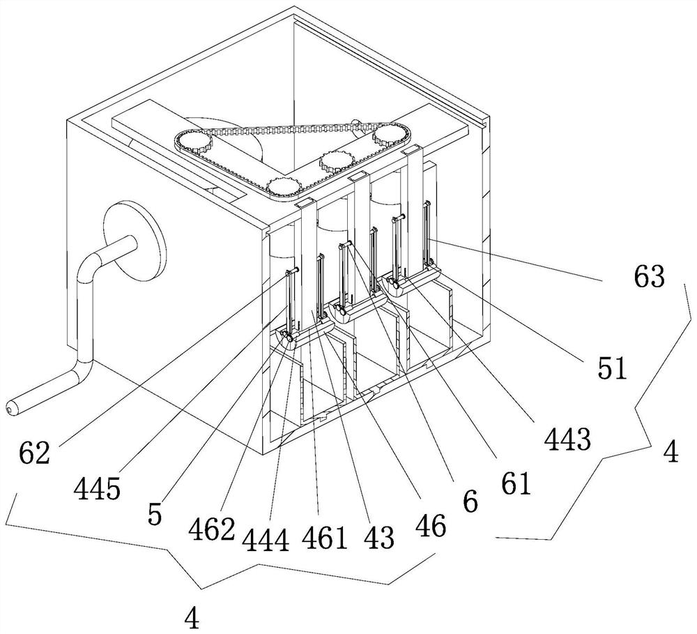 A device for crushing traditional Chinese medicine