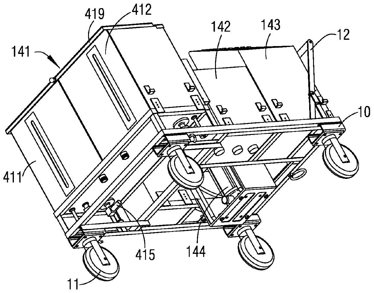 A device for engine cleaning