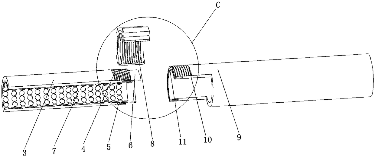 Environmental protection device for dedusting and desulfurizing smoke