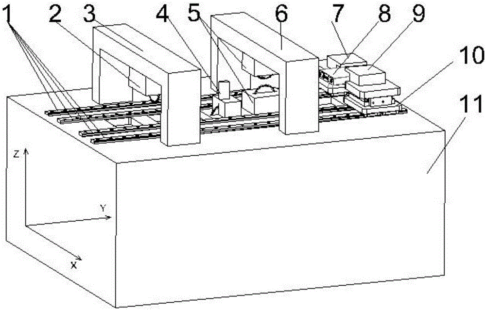 Waste power battery disassembly device and method