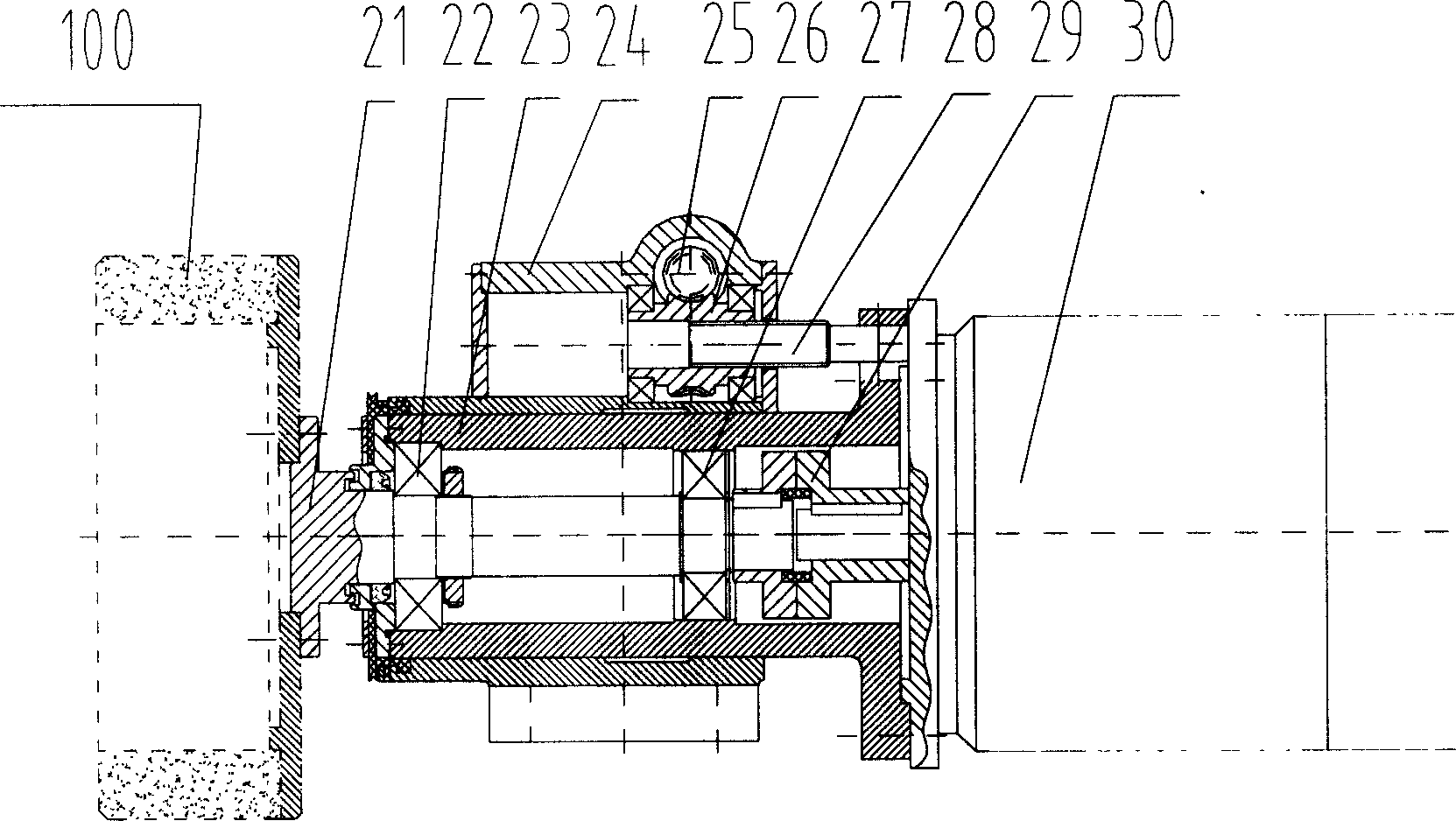 Dry processing method for ceramic brick and a dry edging and bevelling machine