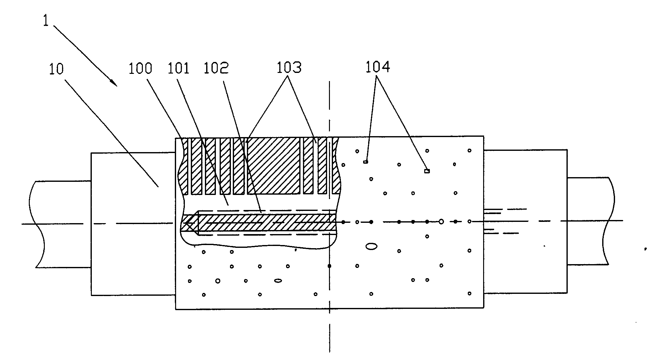 Method for producing continuous casting crystallizing roll