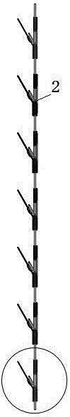 Electrical impedance signal collecting device