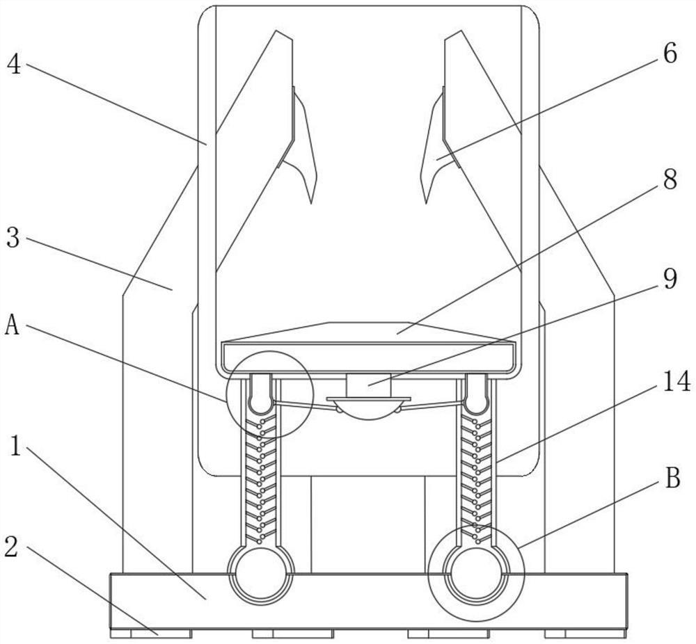 Self-stabilizing mute table mounting pad