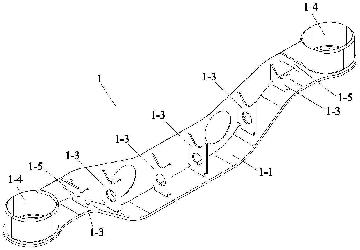 Passenger train framework side frame welding positioning tooling