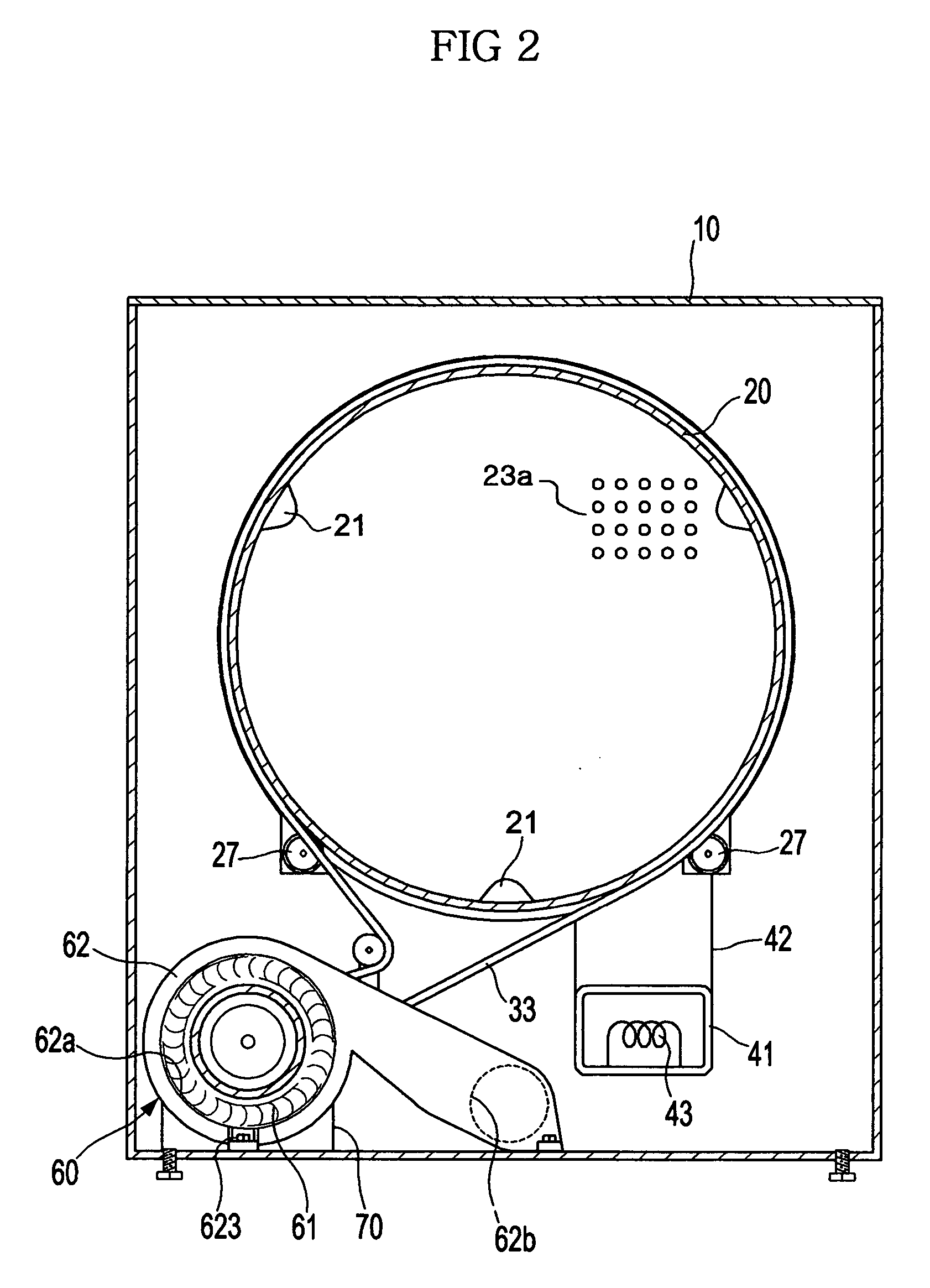 Clothes drying machine