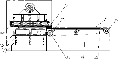 Horizontal flat pressing flat die-cutting creasing and thermoprinting machine