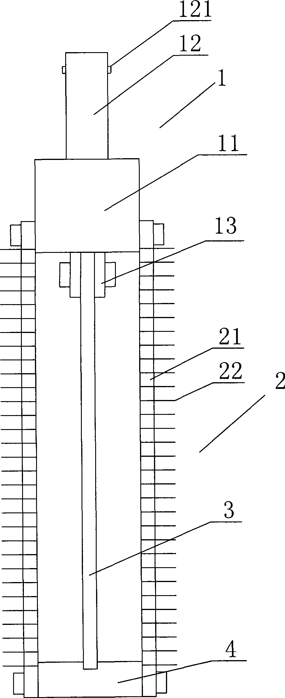 Plating pen for electro-brush plating inner bore parts