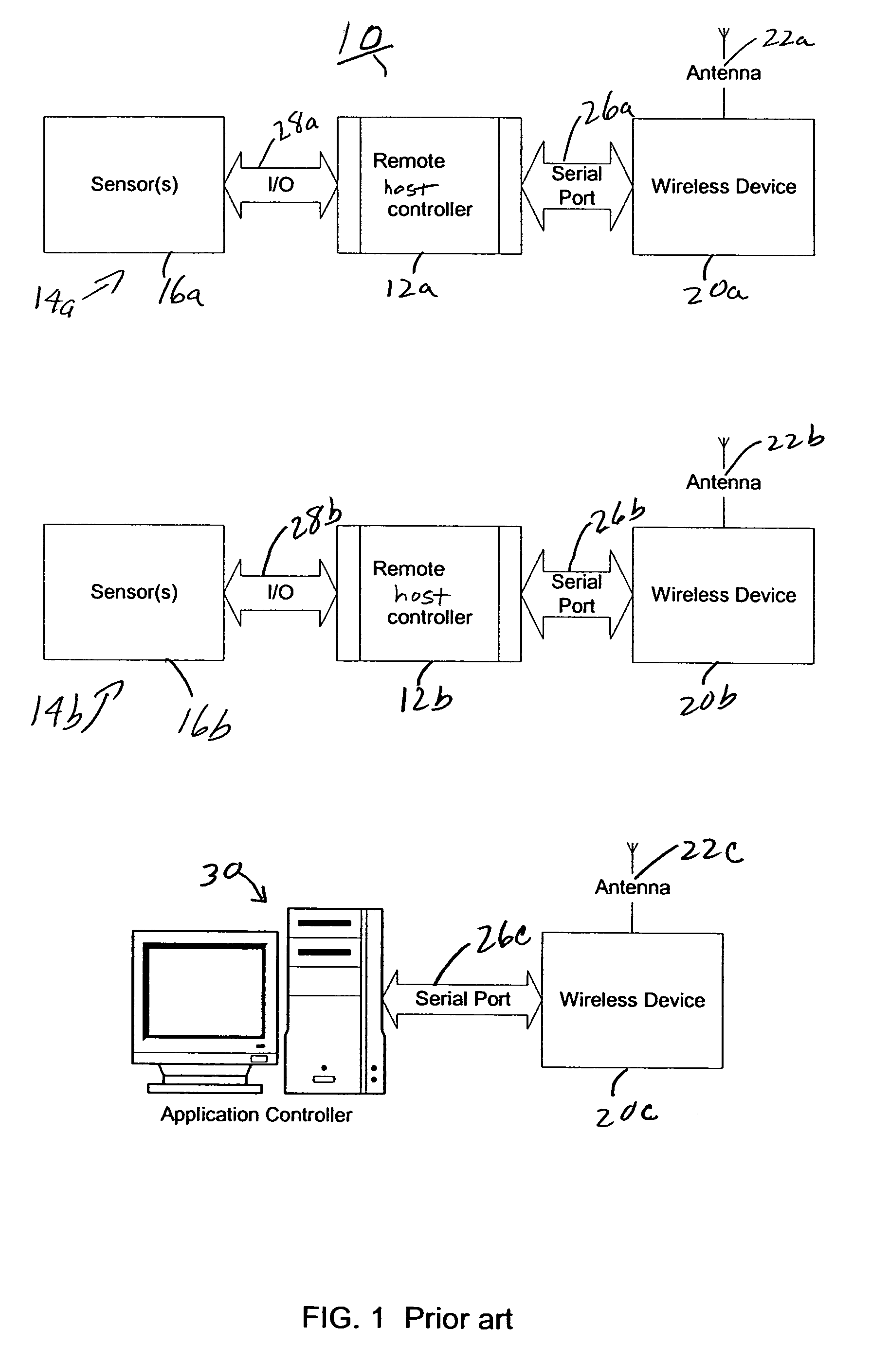 Method and system for remote management of data over a wireless link