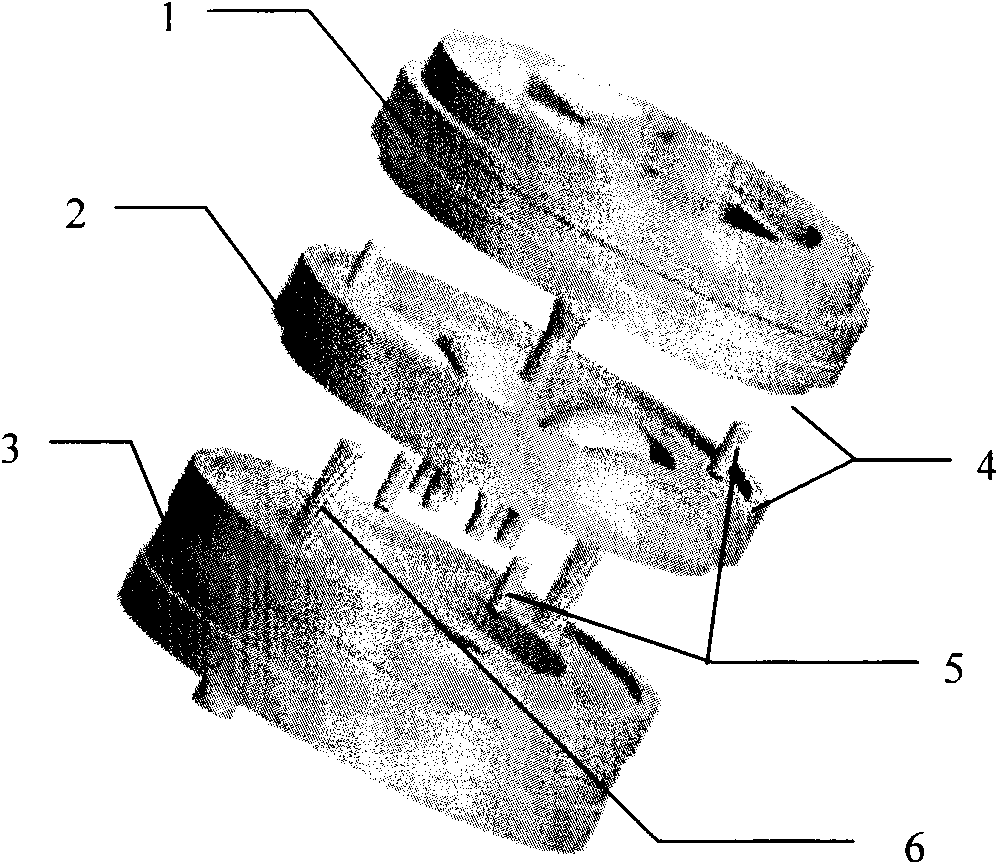 Helical tube hot-extrusion die in porous magnesium alloy