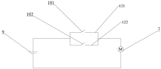 Distribution box convenient for heat dissipation and moisture prevention