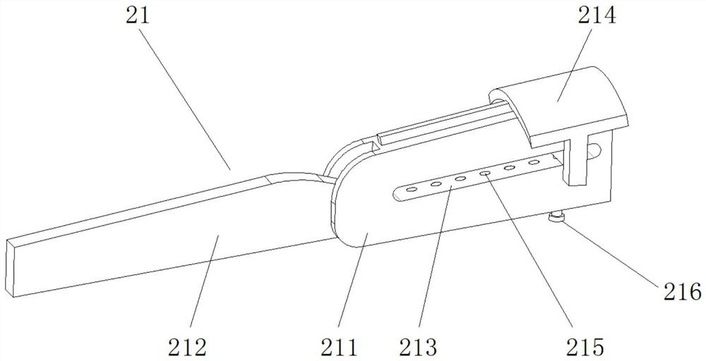 Adjustable anthropomorphic device for jeans opening cutting