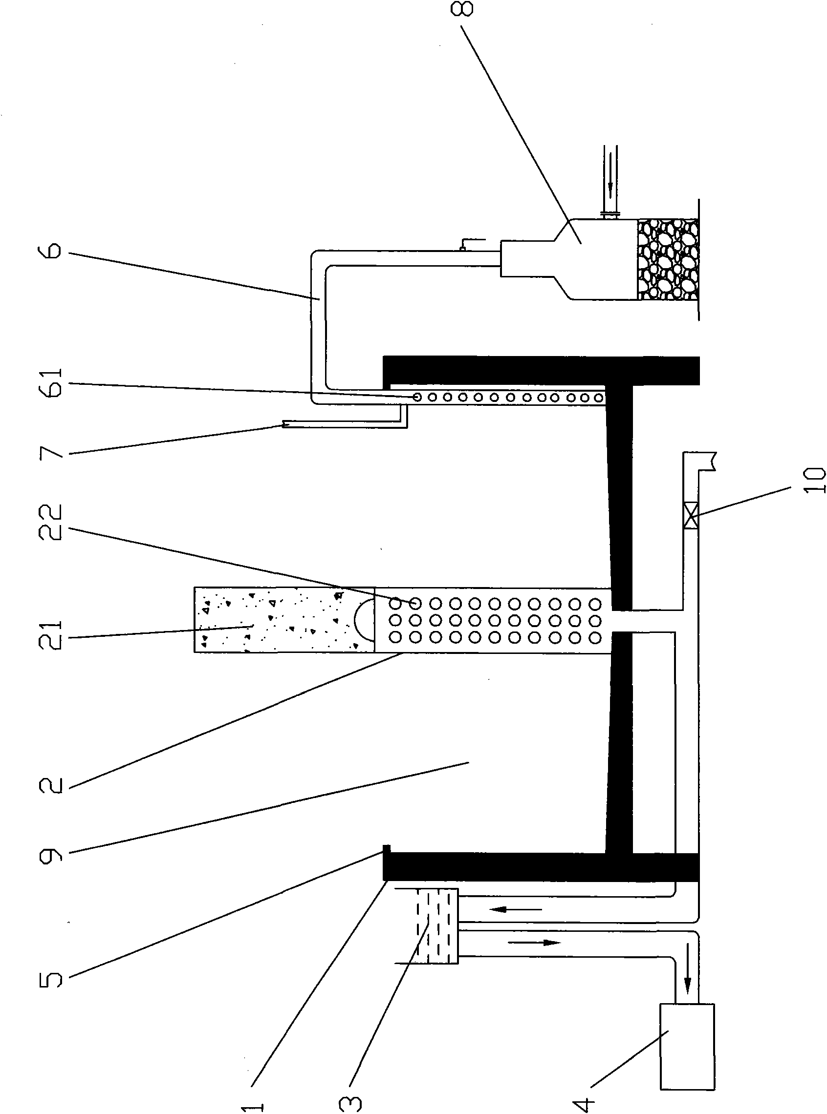 Culture water secondary filter system