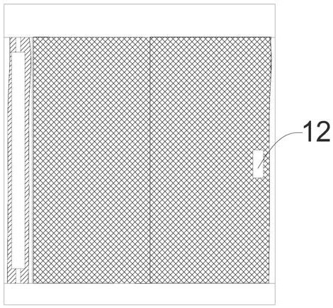 Novel dustproof screen door