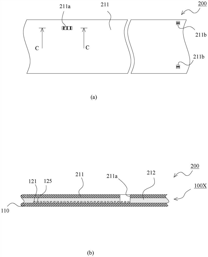 Heater including flexible printed wiring board and method for manufacturing same