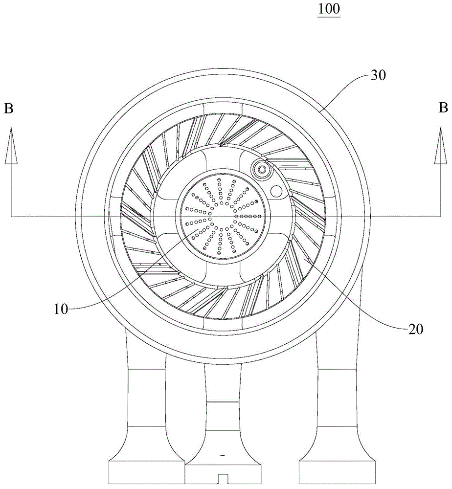 Burner and gas stove having same