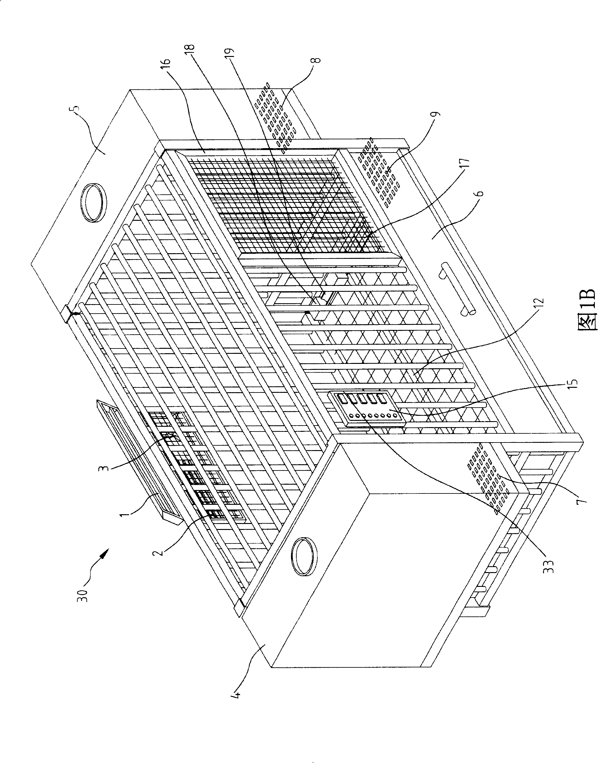 Pet cage capable of real-time monitoring