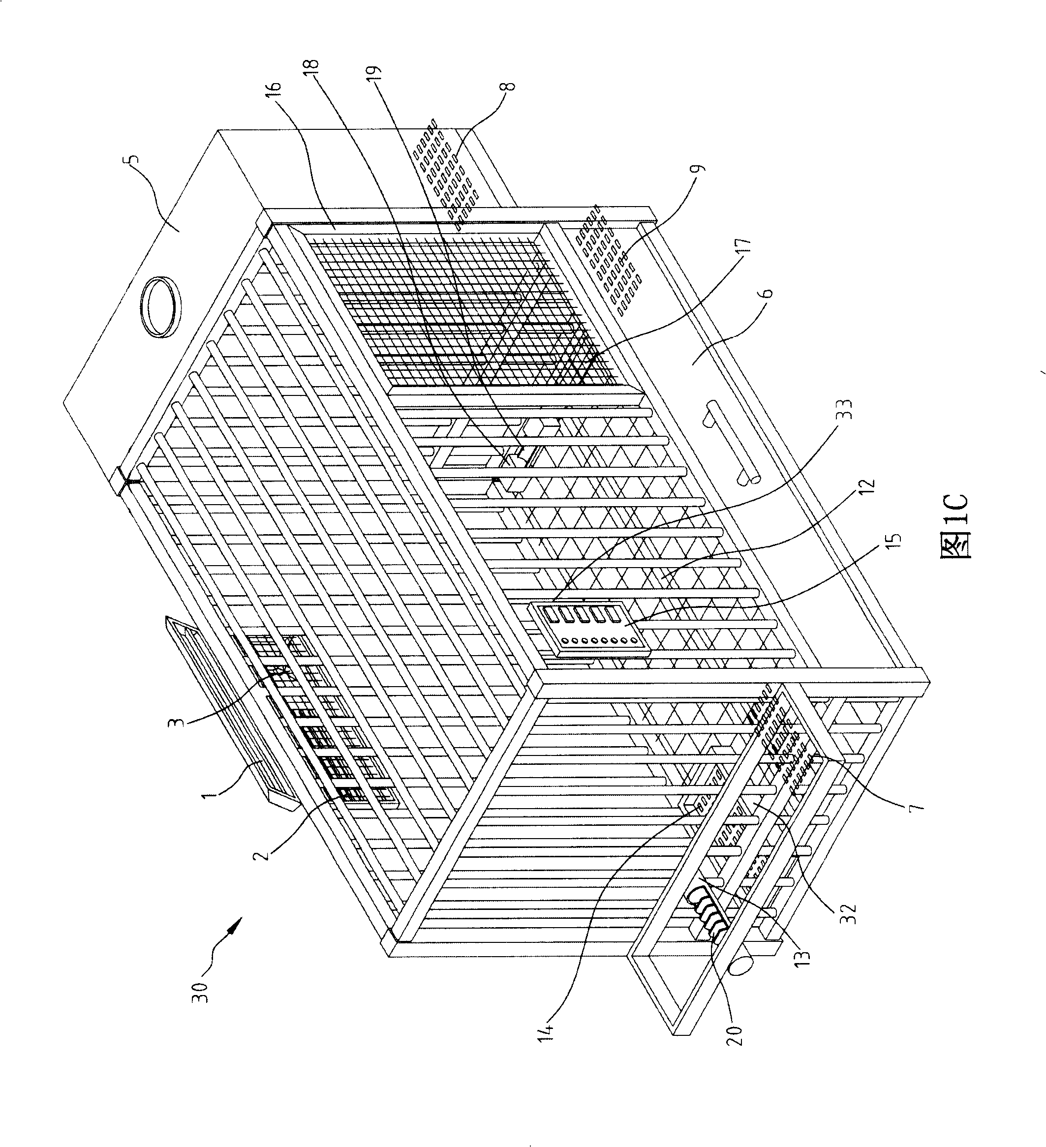 Pet cage capable of real-time monitoring