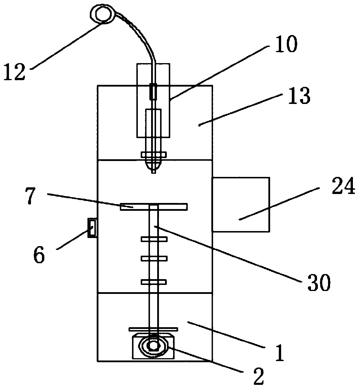 Novel short-process melt electrostatic spinning instrument of intelligent integrated 3D print platform