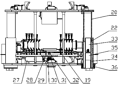 High-voltage line insulator detecting and sweeping robot